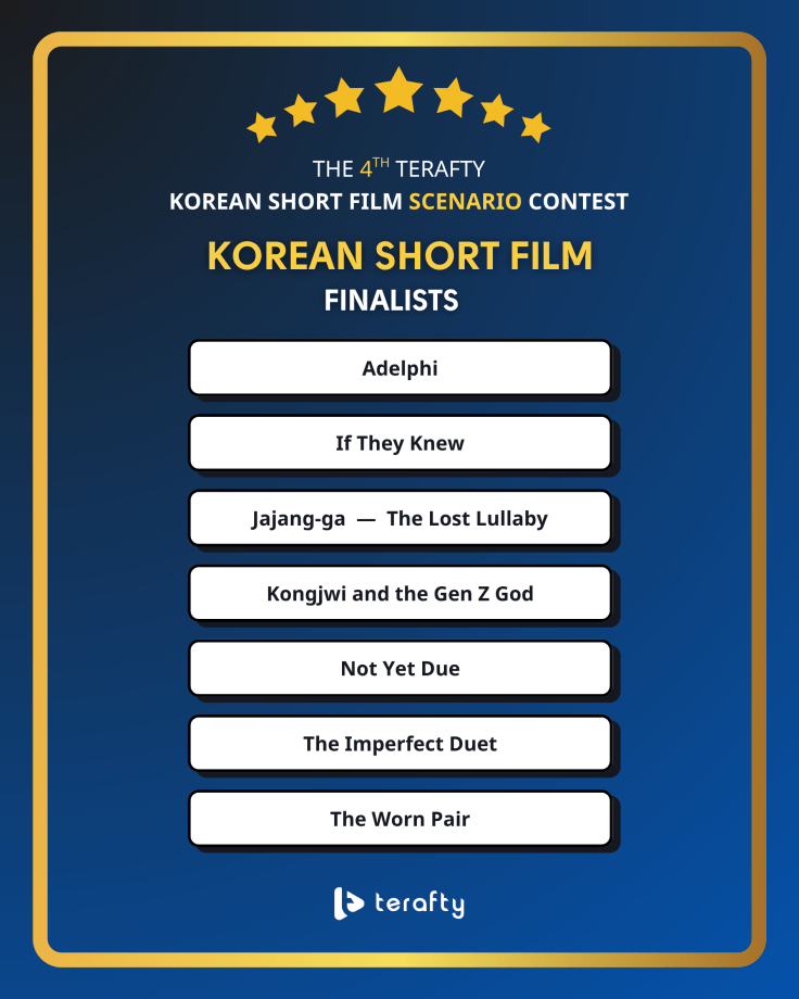 [The 4th Terafty Scenario Contest] Vote for Your Favorite Scenario — Korean Short Film&nbsp;Category