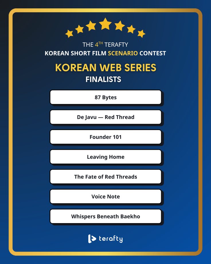 [The 4th Terafty Scenario Contest] Vote for Your Favorite Scenario — Korean Web Series&nbsp;Category